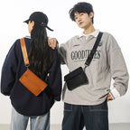 Designer Herren Leder Crossbody Bag – Vintage Schultertasche & Casual Business Messenger Bag