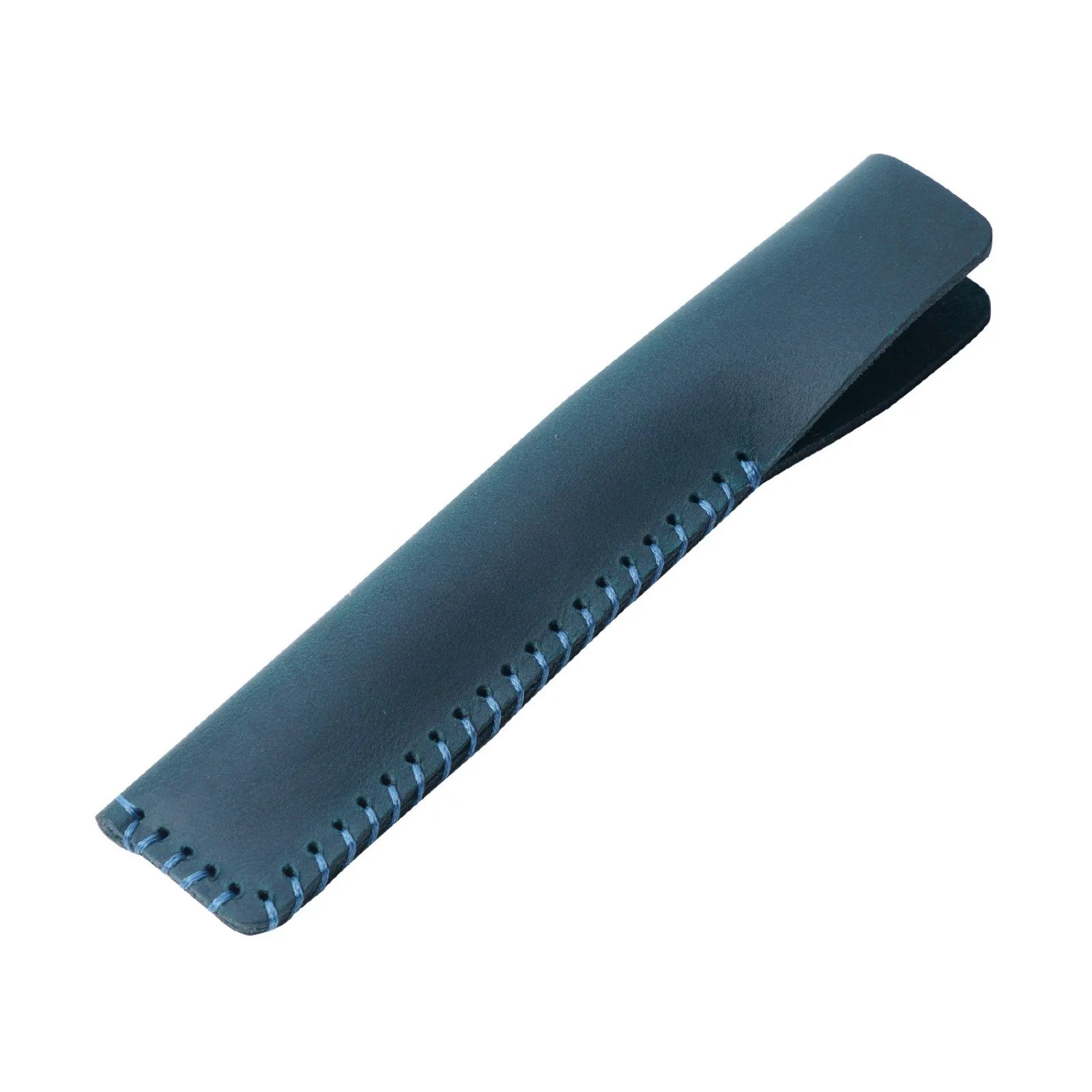 Handgefertigtes Retro Leder Stifteetui aus Rindsleder – Einzel Pen Case aus echtem Leder für Schule &amp; Büro