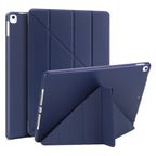 Premium Leder iPad Hülle mit Silikon-Backcover – Slim Smart Case mit Auto Wake/Sleep & Standfunktion für iPad 9.7–10.9 Zoll