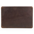 Handgefertigte Laptop-Hülle aus echtem Rindsleder – Sleeve für MacBook Air 13,6 Zoll, Notebook Organizer & Travel Case