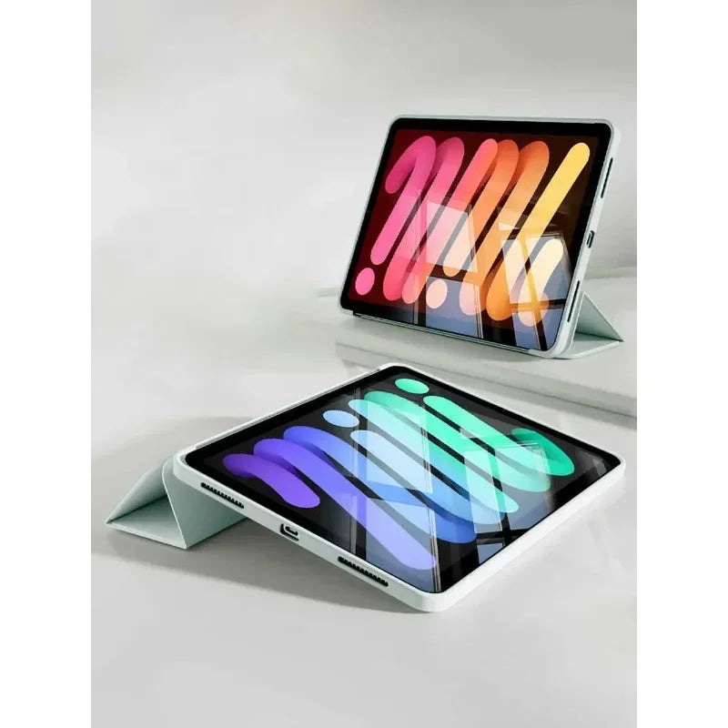 2025 Premium Leder Tablet Hülle für iPad Pro & Air – Wasserdichte PU-Leder Schutzhülle für iPad 13" / 11" / 12.9" / Mini 7