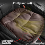 Premium Autositzkissen aus PU Leder – Luxus Sitzauflage mit perforiertem Design, atmungsaktiv & wolkenweich