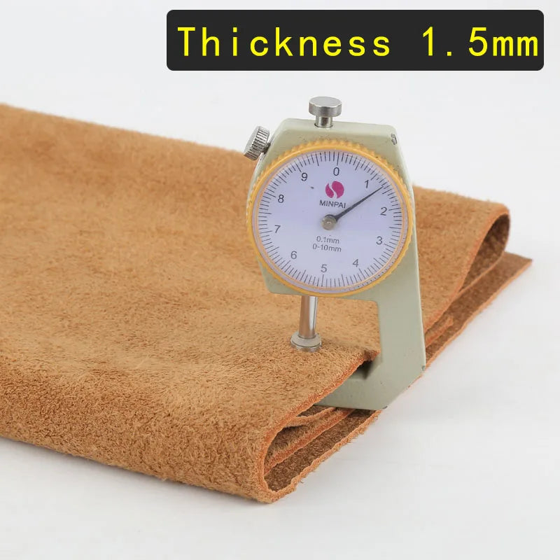 Rindsleder Oberleder Vintage Braun – Weiches Echtleder 1,5 mm für Taschen, Polster, Sofa & Autositz