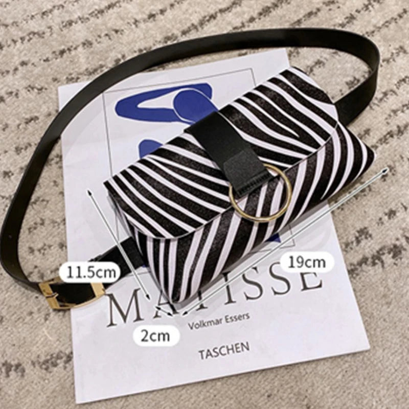 MOONBIFFY Damen Bauchtasche – 2-in-1 Gürtel- & Handytasche mit Leopardenmuster, PU Leder Fanny Pack