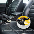 Auto Lederpflege Creme mit Mink Oil – Reinigungs- & Pflegeöl für Autositze, Innenraum & Ledersofa | Reinigt, nährt & schützt Leder