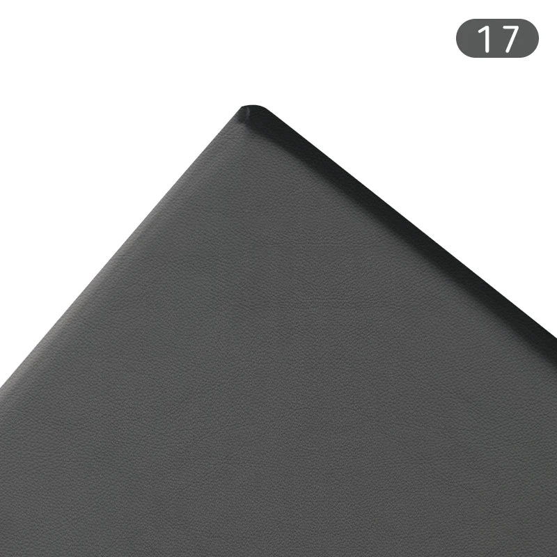 Maßgefertigtes Leder Bankkissen – Rutschfestes Sitzpolster mit dicker Schaumfüllung für Innenmöbel