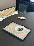 Moderne Leder-Metall Ablageschale im Light-Luxury Stil – Elegantes Schmuck- &amp; Schlüsseltray für Flur, Wohnzimmer &amp; Büro 