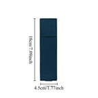 Étui à stylos en cuir PU avec bande élastique – Étui à stylos Schlankes pour journaux, écoles, bureaux et réunions 