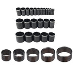30-teiliges Rundlochstanzen Set 1–50 mm mit Aufbewahrungsbox – Hohlstanzer aus Carbonstahl für Leder & Handwerk