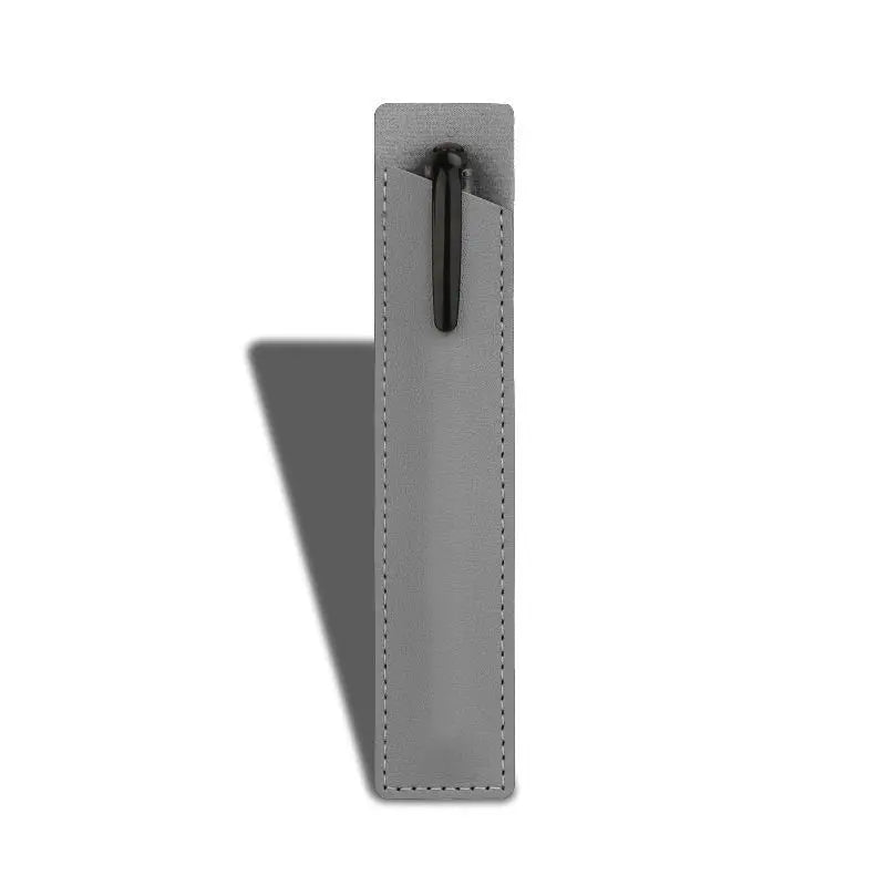 Weiches Leder Stifteetui – Schlanke Pen Sleeve für Füllfederhalter & Bleistifte | Kompakte Leder Stifthülle für Schule & Büro