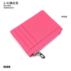 ISKYBOB Süße Damen Geldbörse aus PU-Leder – Kurze Wallet mit Reißverschluss & Druckknopf, Cartoon-Print, Kartenhalter & Münzfach