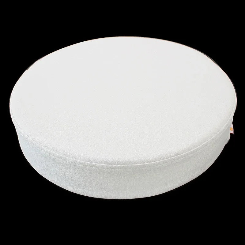 Rundes Sitzkissen aus Kunstleder – Wasserdichtes 35D Hochelastic-Schaum Sitzpolster für Stuhl, Sofa & Boden