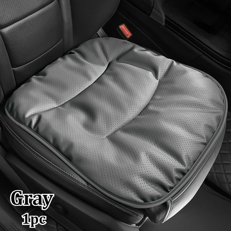 Premium Autositzkissen aus PU Leder – Luxus Sitzauflage mit perforiertem Design, atmungsaktiv & wolkenweich