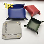 Faltbares Leder Rolling Tray 20 cm – Rollbare Ablageschale für Tabak, Pfeifen- & Zubehör