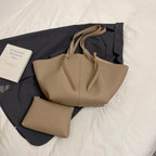 Sacs à bandoulière design pour femmes en cuir PU – Sac fourre-tout 2 en 1 avec plus grande capacité, léger et élégant (2025) 