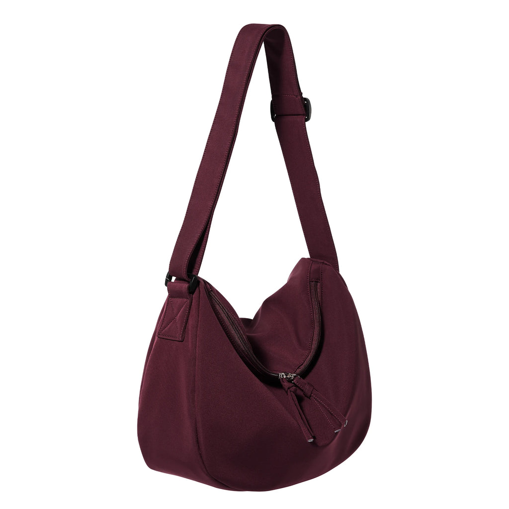 Fewchor Bolso bandolera unisex de nailon – Bolso bandolera de agua para la escuela, la ciudad y la universidad