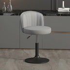 Drehbarer Nordic Barstuhl aus PU-Leder – Höhenverstellbarer moderner Barhocker im italienischen Design für Küche, Bar & Theke