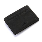 Mini Herren Kartenetui – Slim Wallet mit Münzfach, Scheinfach & PU-Leder für Kreditkarten