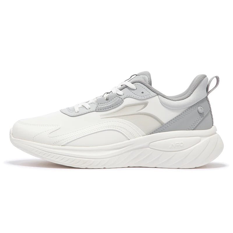 361 Degrees SoftFlow 3 Herren Laufschuhe – Leder Running Sneaker, leicht, stoßdämpfend, atmungsaktiv für Fitness & Alltag