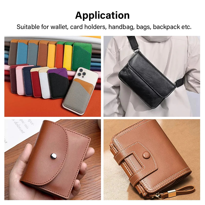 WUTA Basic Series Lederstanzen Set 5–11 tlg. – Halbmond- & Eckenstanzer aus Carbonstahl für Gürtel, Taschen & Riemenenden