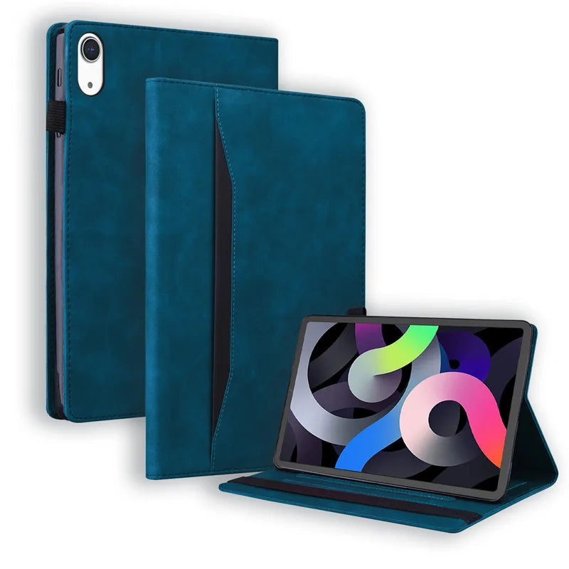 Luxury PU Leder Wallet Case für iPad 11 (11. Generation 2025 / A16) & iPad 10. Generation – Flip Cover mit Kartenfach & Standfunktion