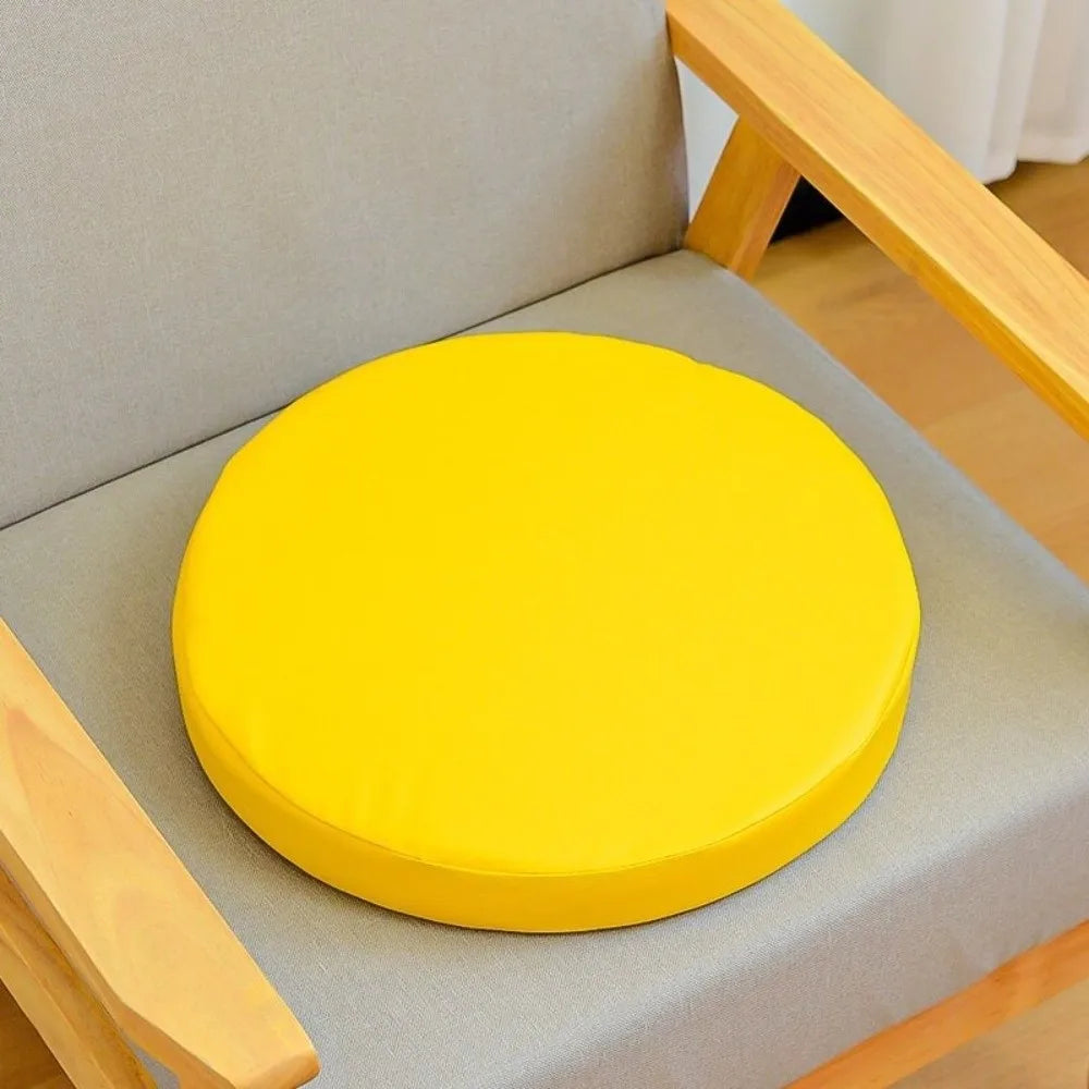 Bequemes Leder Stuhlkissen mit Memory Foam – Wasserdichtes, dick gepolstertes Sitzkissen für Küche & Alltag