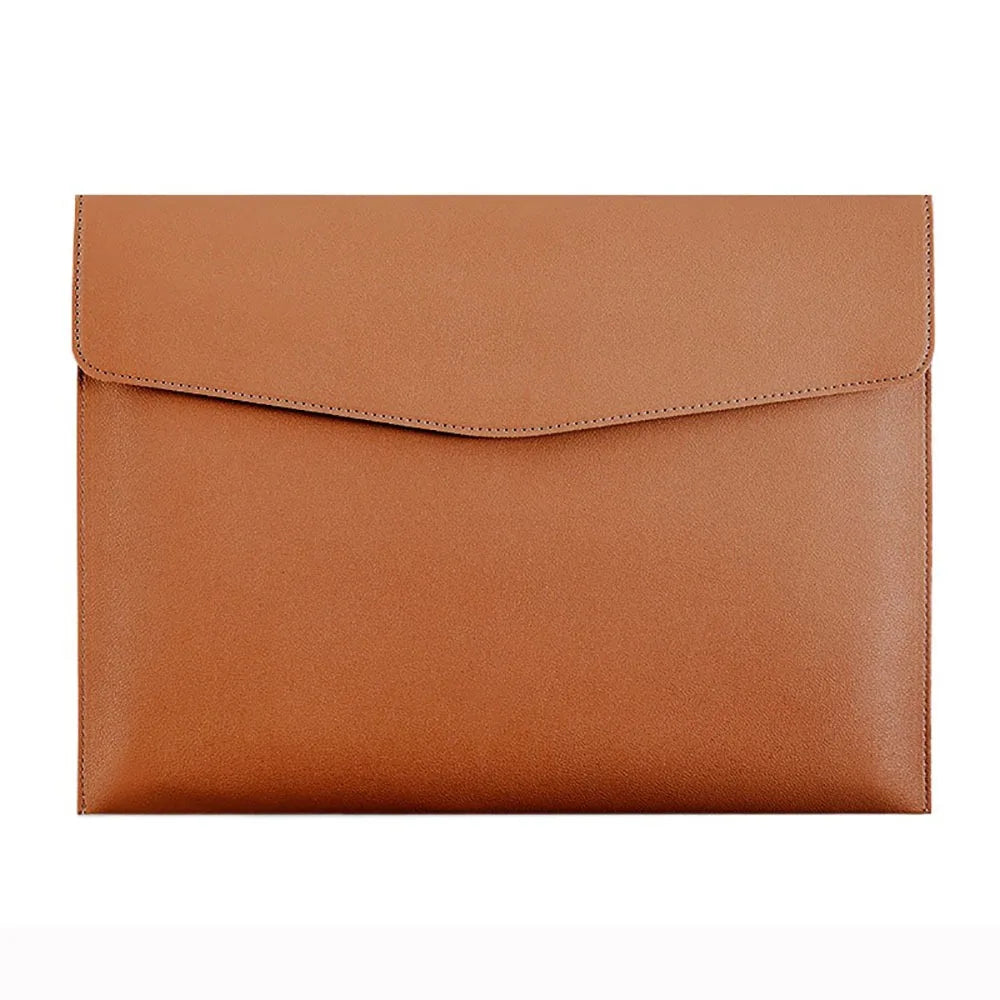 Große A4 Leder Dokumententasche für Herren – Staubdichter Business File Folder mit hoher Kapazität