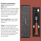 WUTA Leder Handnähmaschine Speedy Stitcher – Profi Nähahle Set für Leder, Canvas & Reparaturen