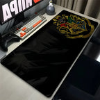 XXL Gaming Mousepad mit Anime Schloss Motiv – Großes Desk Mat 900×450 mm, Rutschfestes Mauspad & Tastaturunterlage für PC & Laptop