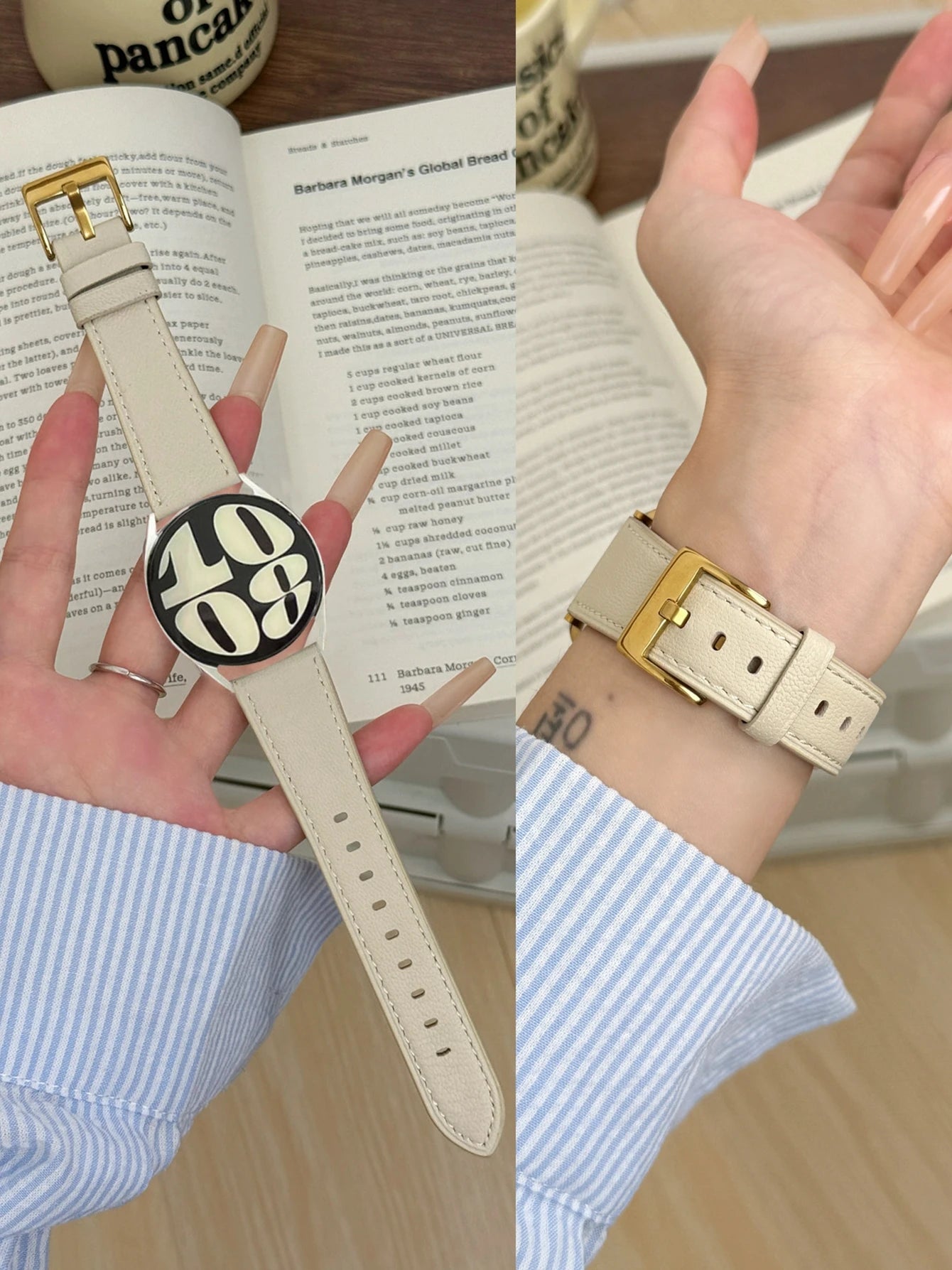 Lederarmband für Samsung Galaxy Watch – Hochwertiges Leather Loop Watchband 20 mm & 22 mm für Galaxy Watch 4–7, FE & Classic