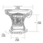 Steampunk Damen & Herren Bauchtasche – Gothic PU-Leder Fanny Pack, Crossbody & Thigh Leg Hip Holster für Reisen und Festivals