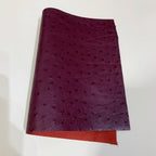 Geprägtes Echtleder Rindsleder Top Layer – Chromgegerbtes Leder 1,0–1,5 mm im A4-Format für DIY Taschen & Accessoires