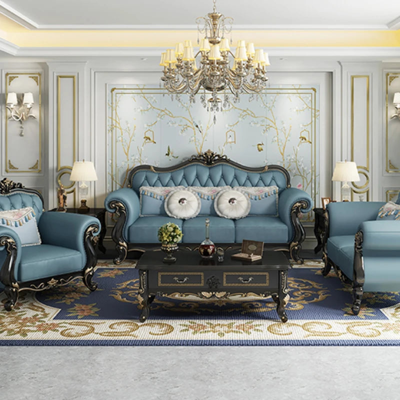 Canapé en cuir design exclusif pour la maison – Canapé moderne en forme de L sur un véritable canapé, configuration individuelle, salon de luxe 