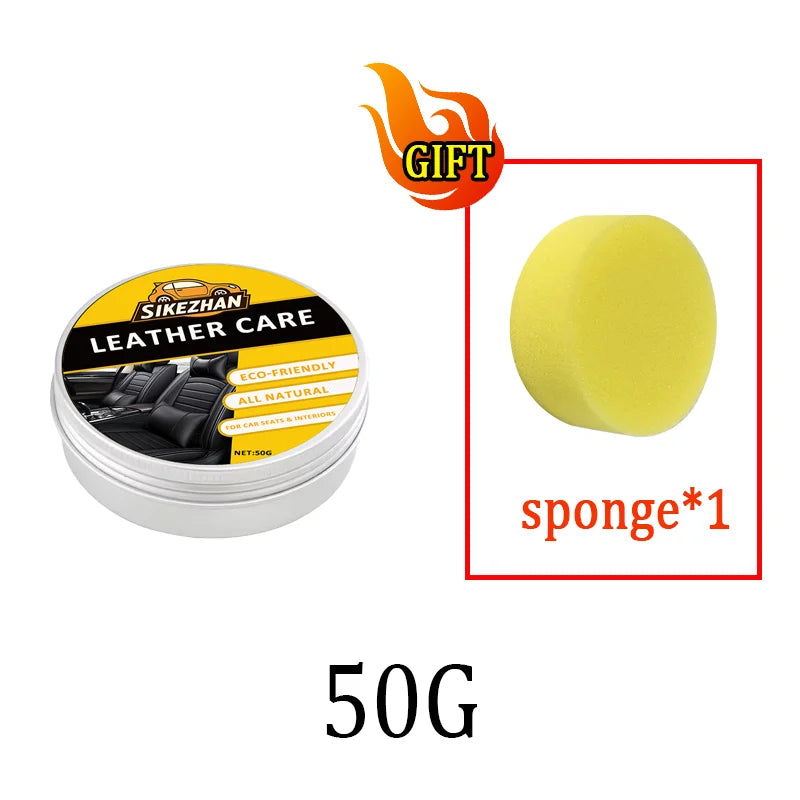 Auto Lederpflege Creme mit Mink Oil – Reinigungs- & Pflegeöl für Autositze, Innenraum & Ledersofa | Reinigt, nährt & schützt Leder