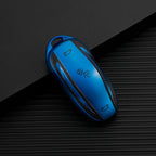 Étui de protection en cuir TPU de qualité supérieure pour Tesla – Étui de clé intelligent pour modèle 3, modèle Y, modèle S et modèle X