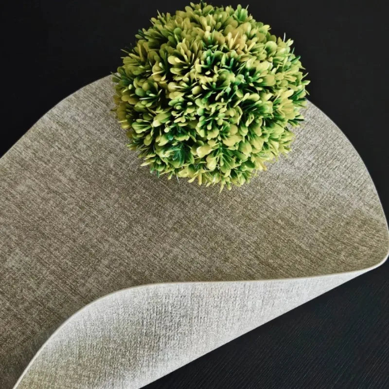 Ovale Tischsets aus Kunstleder – Hitzebeständige & rutschfeste Platzmatten im American Style (1/4/6 Stück)