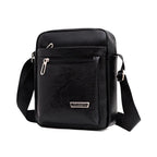 Herren PU-Leder Crossbody &amp; Schultertasche: bolso bandolera de negocios, riñonera y bolso de moda