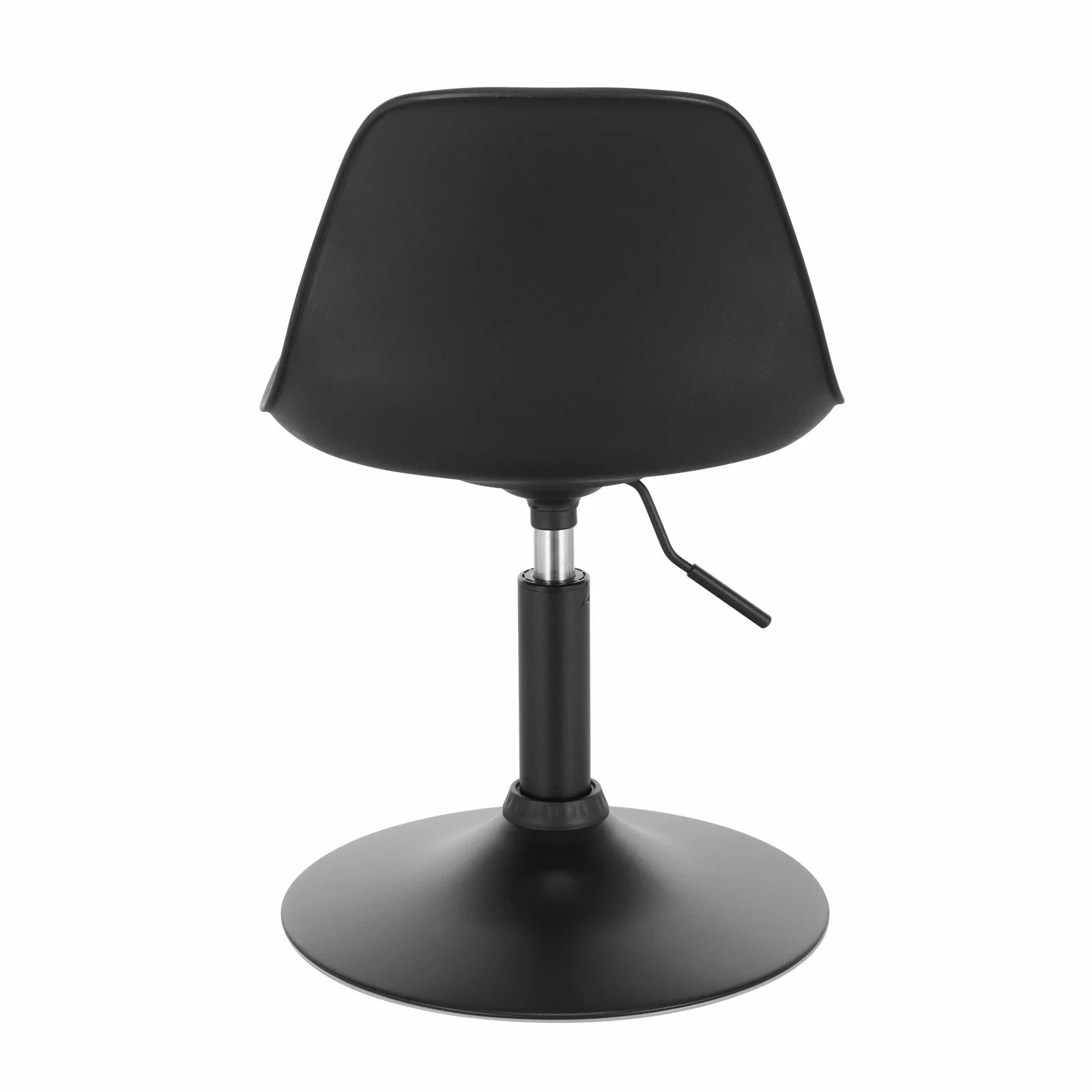 WOLTU Höhenverstellbarer & drehbarer Barhocker aus Kunstleder – Moderner Arbeits-, Make-up- & Küchenstuhl mit Rückenlehne