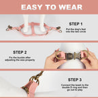 Gilet en cuir PU personnalisé avec gravure nominative – Gilet robuste pour chien, conçu avec un harnais pour petits, petits et grands chiens 