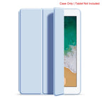 Funda con tapa triple para iPad Air de 9,7 pulgadas, soporte magnético, funda protectora de cuero PU para iPad Air 1 y 2 y iPad de 5. y 6. generación