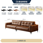 Designer Luxus Ledersofa in Braun – Oversize L-Form Wohnlandschaft für stilvolle Wohnzimmer & exklusive Villen