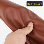 Farbiges Top-Layer Rindsleder 1,2 mm – Weiches Echtleder mit Tropfenprägung für Möbel, Taschen & DIY Lederarbeiten