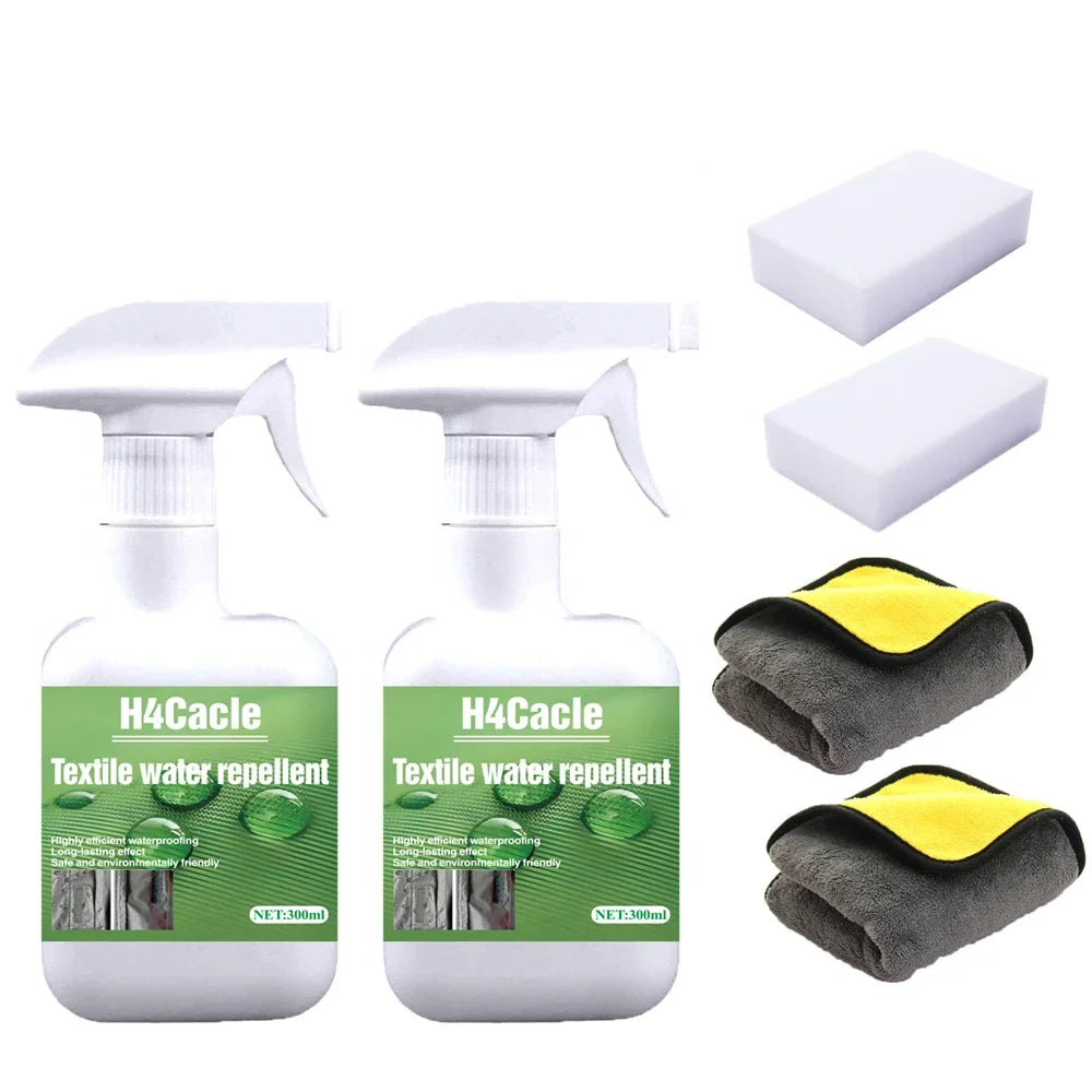 Rain & Stain Hightech Imprägnierspray 300 ml – Waterproof Schutzspray für Leder, Wildleder, Schuhe & Textilien