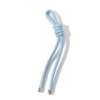 Modischer PU-Leder Seil-Schlüsselanhänger – Vielseitige Hängedekoration für Schlüssel, Handy &amp; Tasche mit O-Ring in Goldoptik