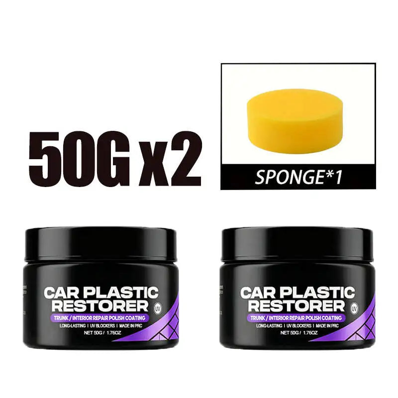 Auto Universal Leder- &amp; Kunststoff Pflegewachs – Crema reacondicionadora Innenraum para cuero, Kunststoff &amp; Gummi