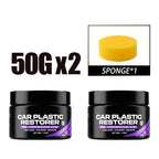 Auto Universal Leder- &amp; Kunststoff Pflegewachs – Crema reacondicionadora Innenraum para cuero, Kunststoff &amp; Gummi