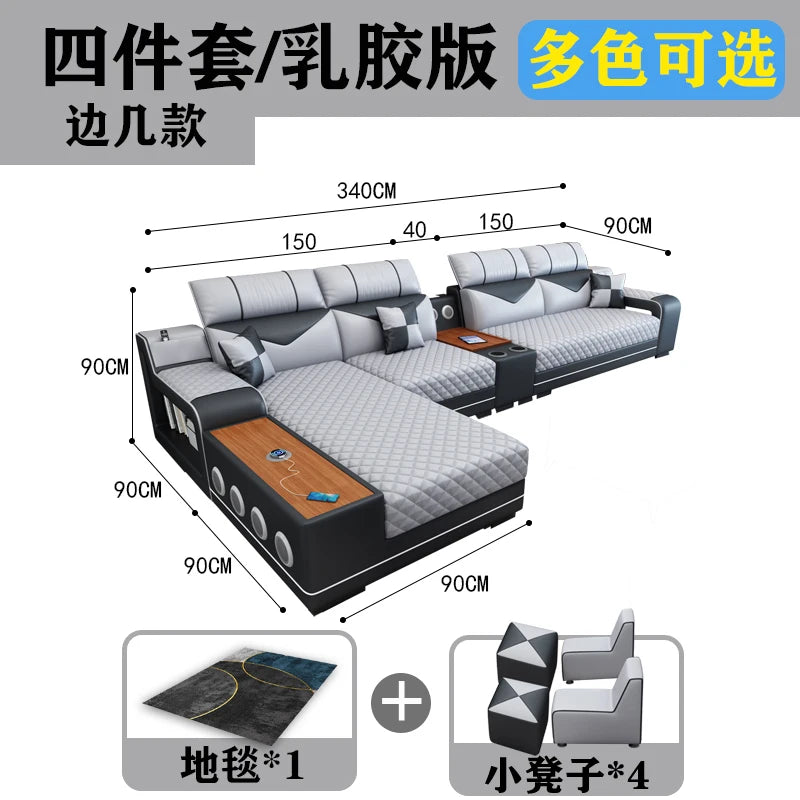 Nordisches Designer Sofa für Wohnzimmer & Balkon – Modernes Relax-Sofa im minimalistischen Stil, komfortable Couch für Zuhause & Hotel