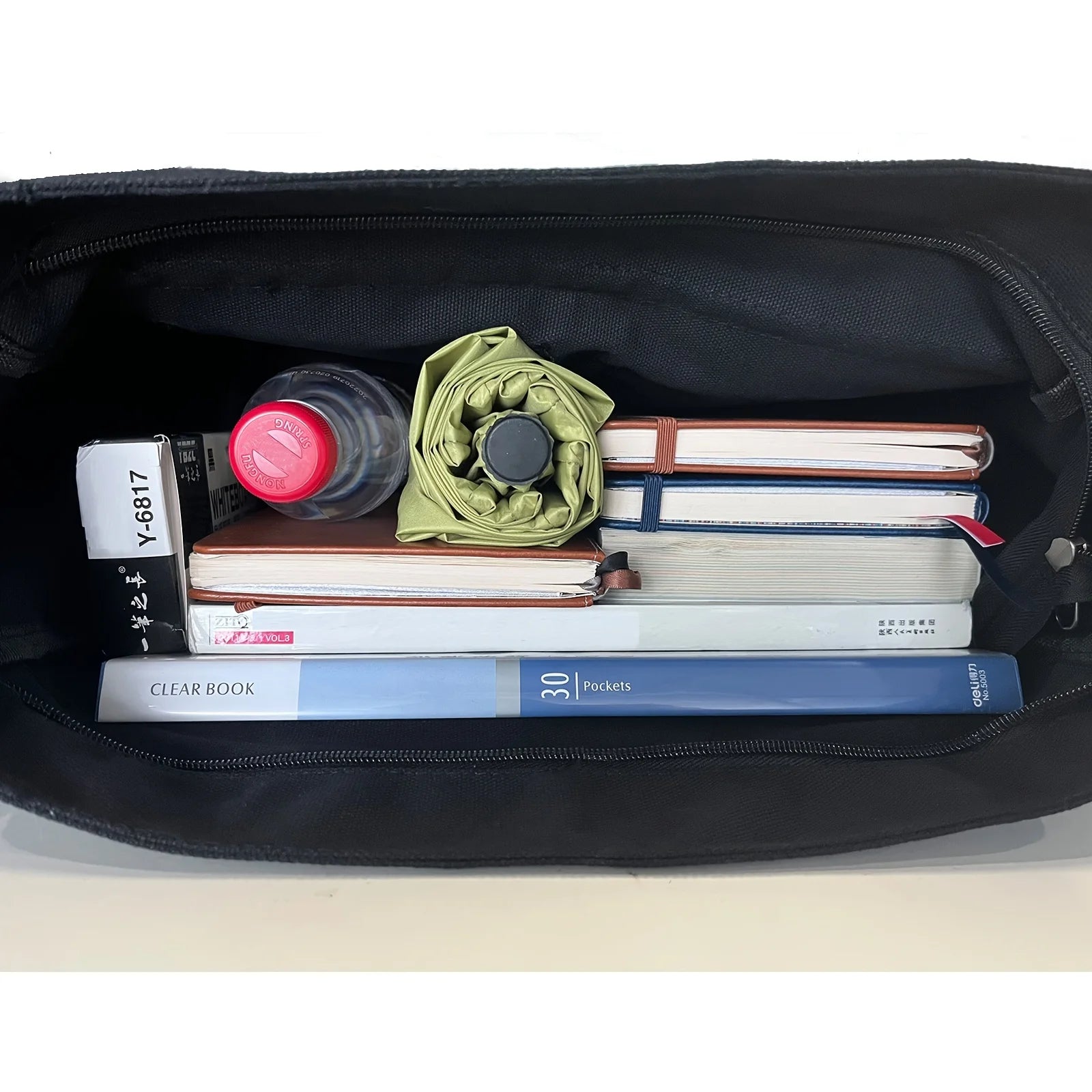 Unisex Canvas Schultertasche – Retro Messenger Bag mit großer Kapazität für Schule & Arbeit