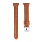 Brazalete de cuero delgado para Samsung Galaxy Watch y Huawei Watch – Brazalete elegante para reloj inteligente de 20 mm y 22 mm para deportes y etiquetas 