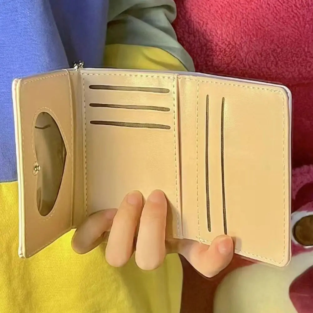 ISKYBOB Damen Geldbörse aus PU-Leder – Graffiti Katzen Design, Kartenhalter &amp; Münzfach mit Diebstahlschutz, kompakte Wallet 